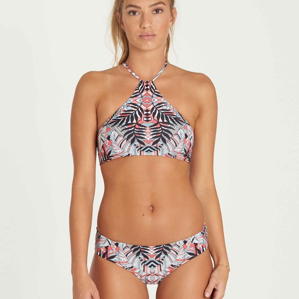 Billabong Wave Daze colorful cheeky bikini